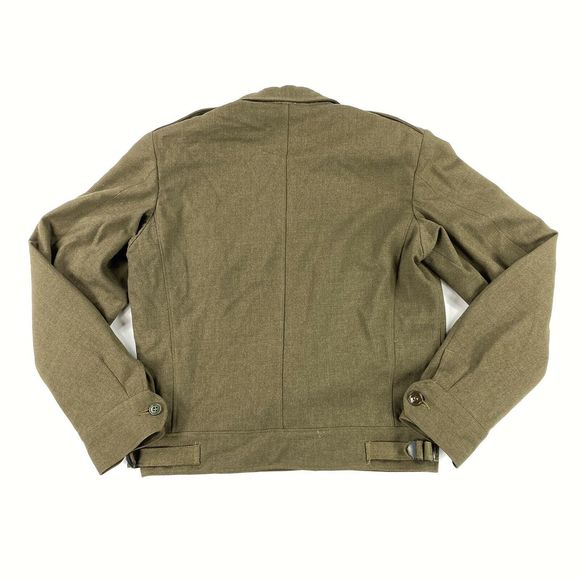 Vintage 40's Eisenhower Ike Wool Military Jacket - Picture 2 of 9